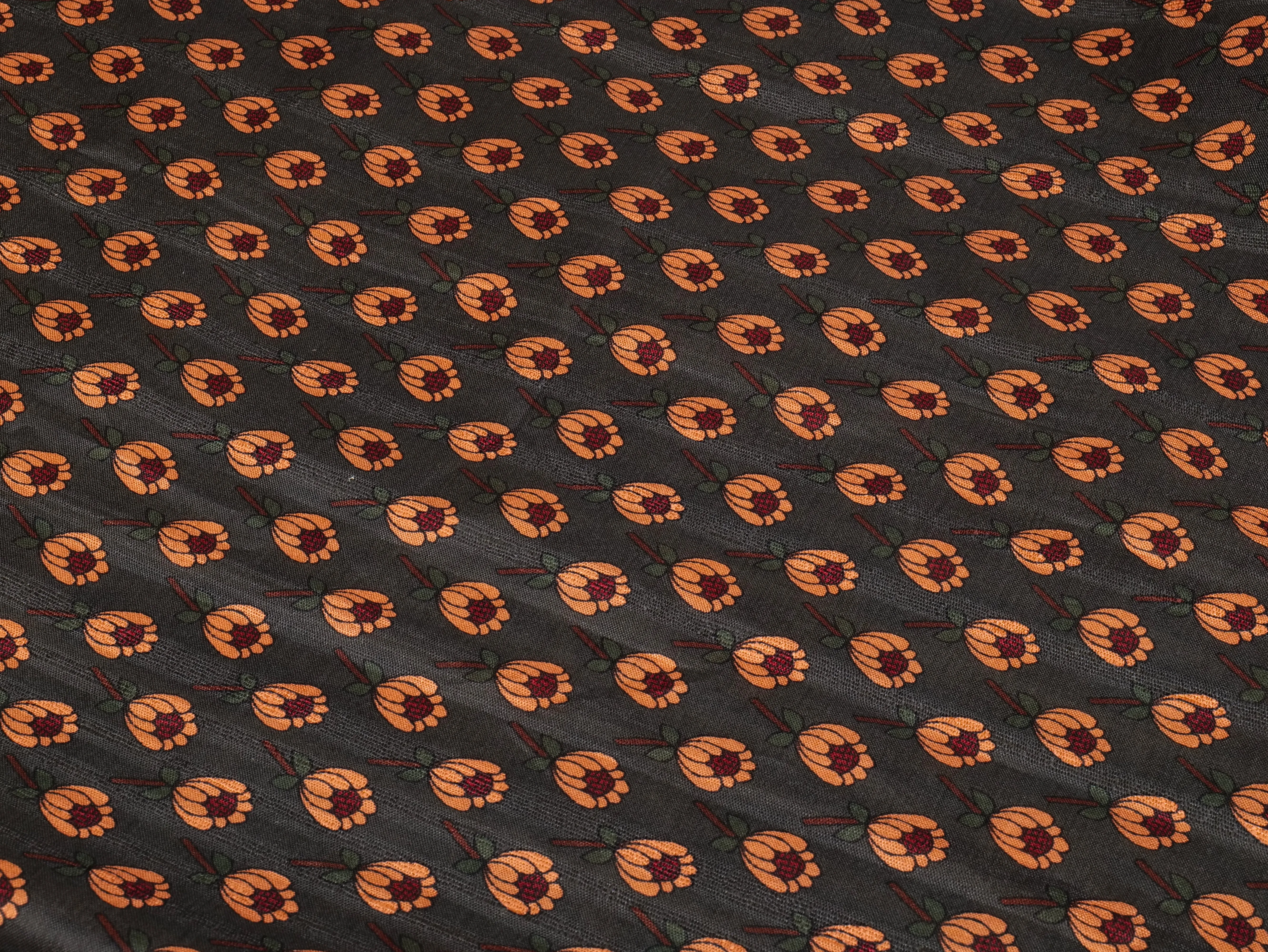 Elegant Floral Printed  Saree with Contrast Border
