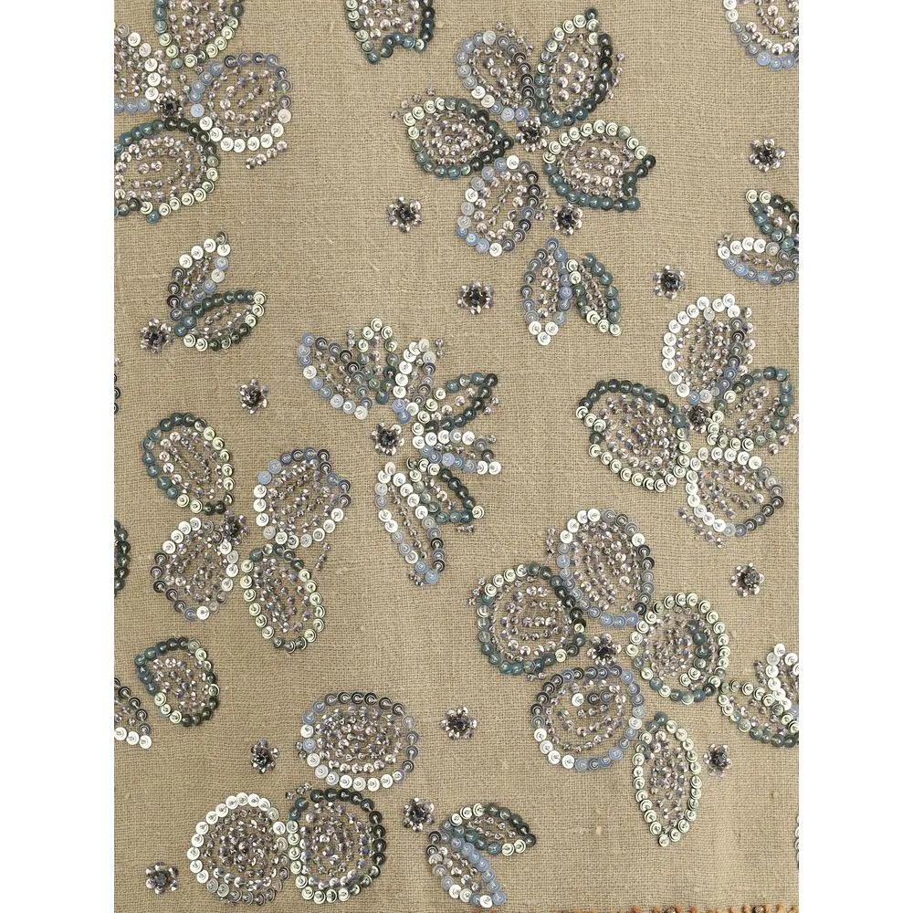 Embroidered Jacket with strass and sequins