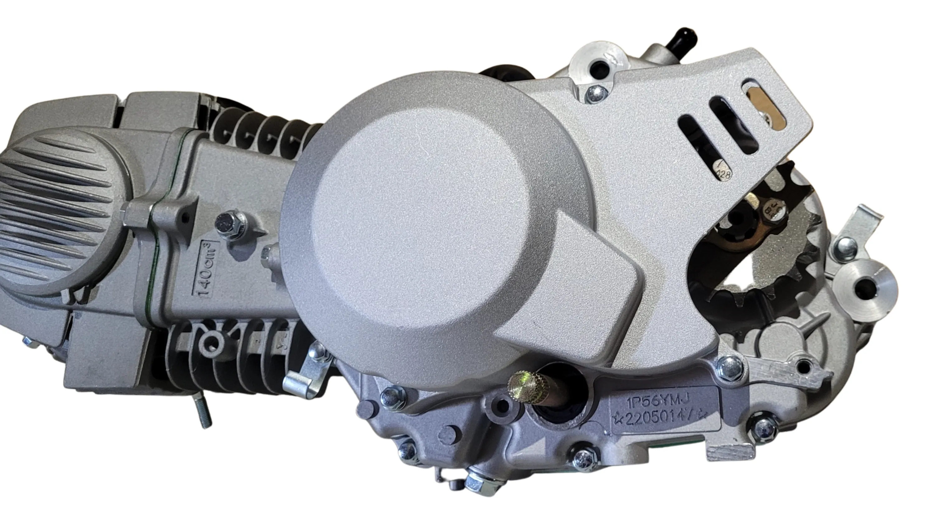 ENG45 140CC DIRT BIKE ENGINE WITH  CARB KICK START IP56FMJ 4 GEARS MANUAL