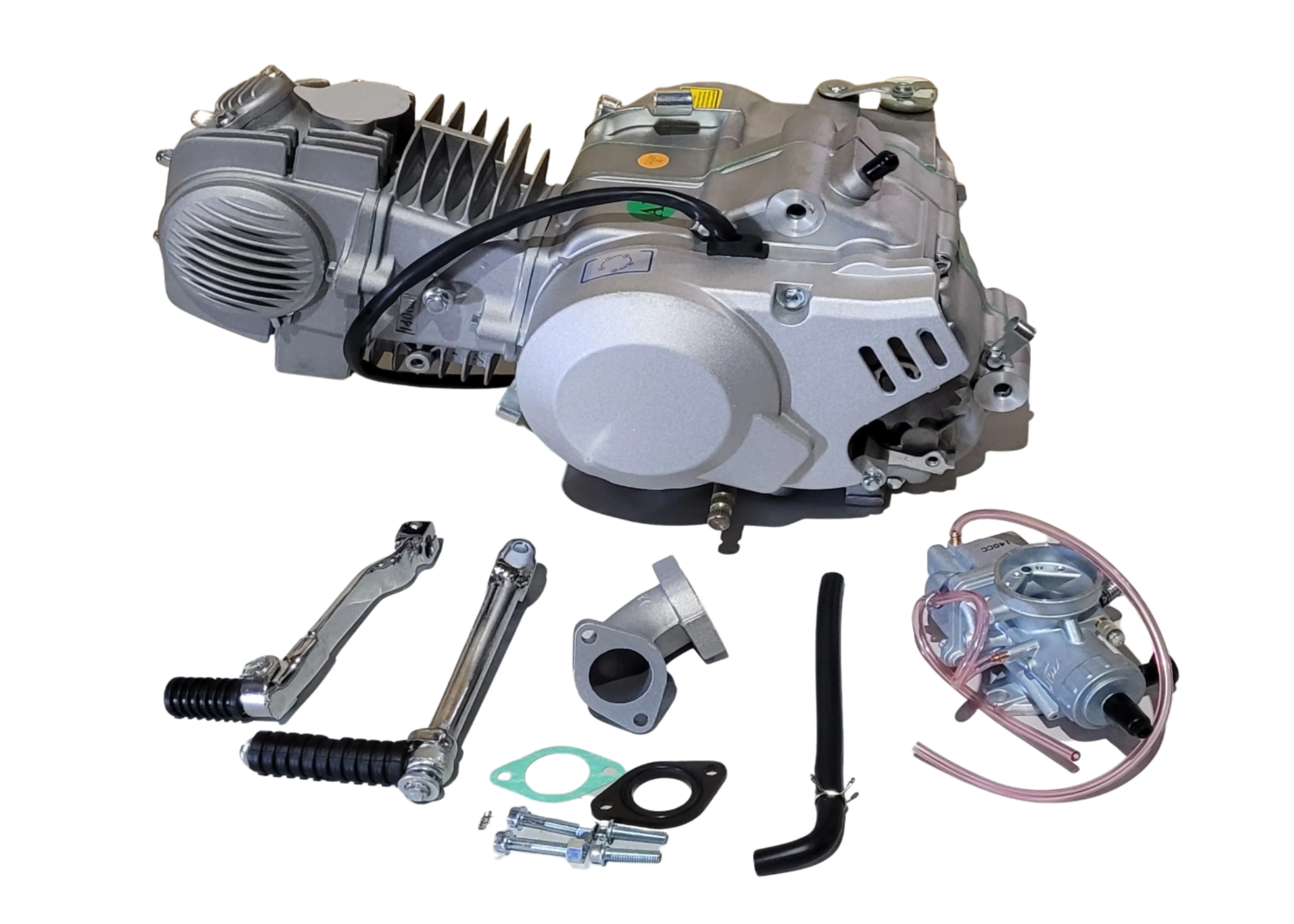 ENG45 140CC DIRT BIKE ENGINE WITH  CARB KICK START IP56FMJ 4 GEARS MANUAL
