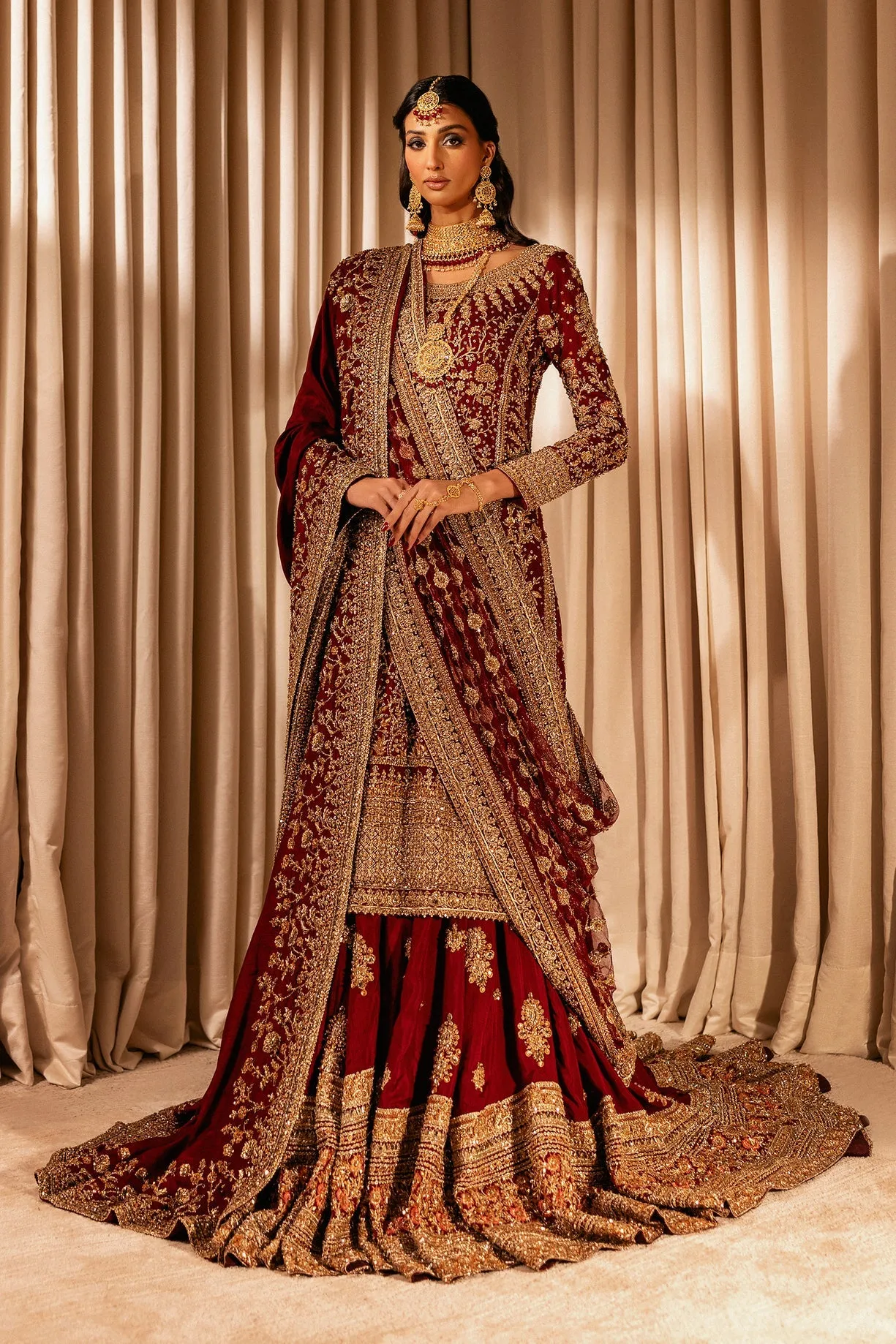 ERUM KHAN STORE | Bridal Couture 25 | Garnet Grace