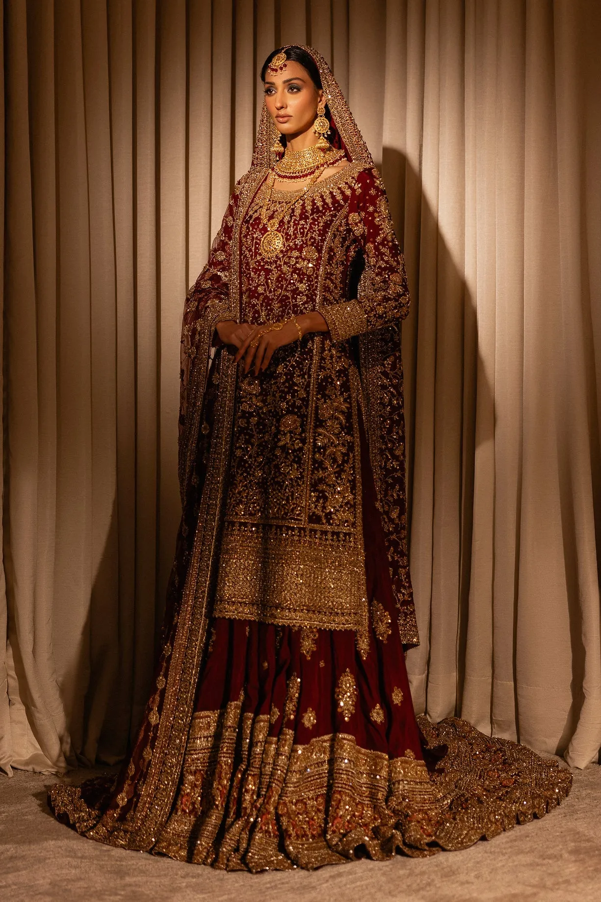 ERUM KHAN STORE | Bridal Couture 25 | Garnet Grace