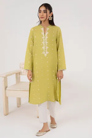 ETHNIC DEW LAWN EMBROIDERED SHIRT