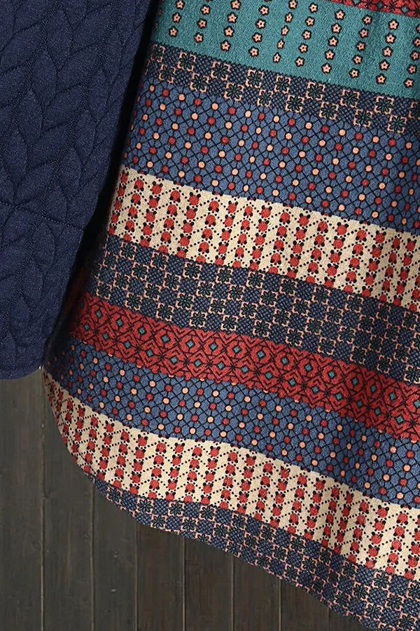 Ethnic Print Jacket