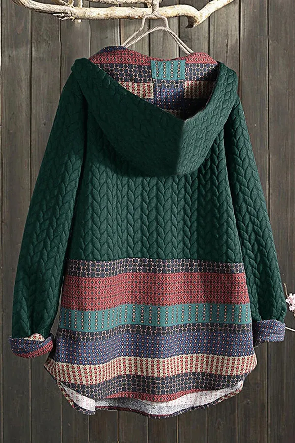 Ethnic Print Jacket