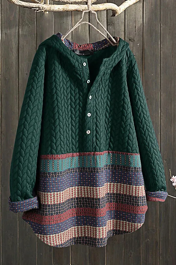 Ethnic Print Jacket