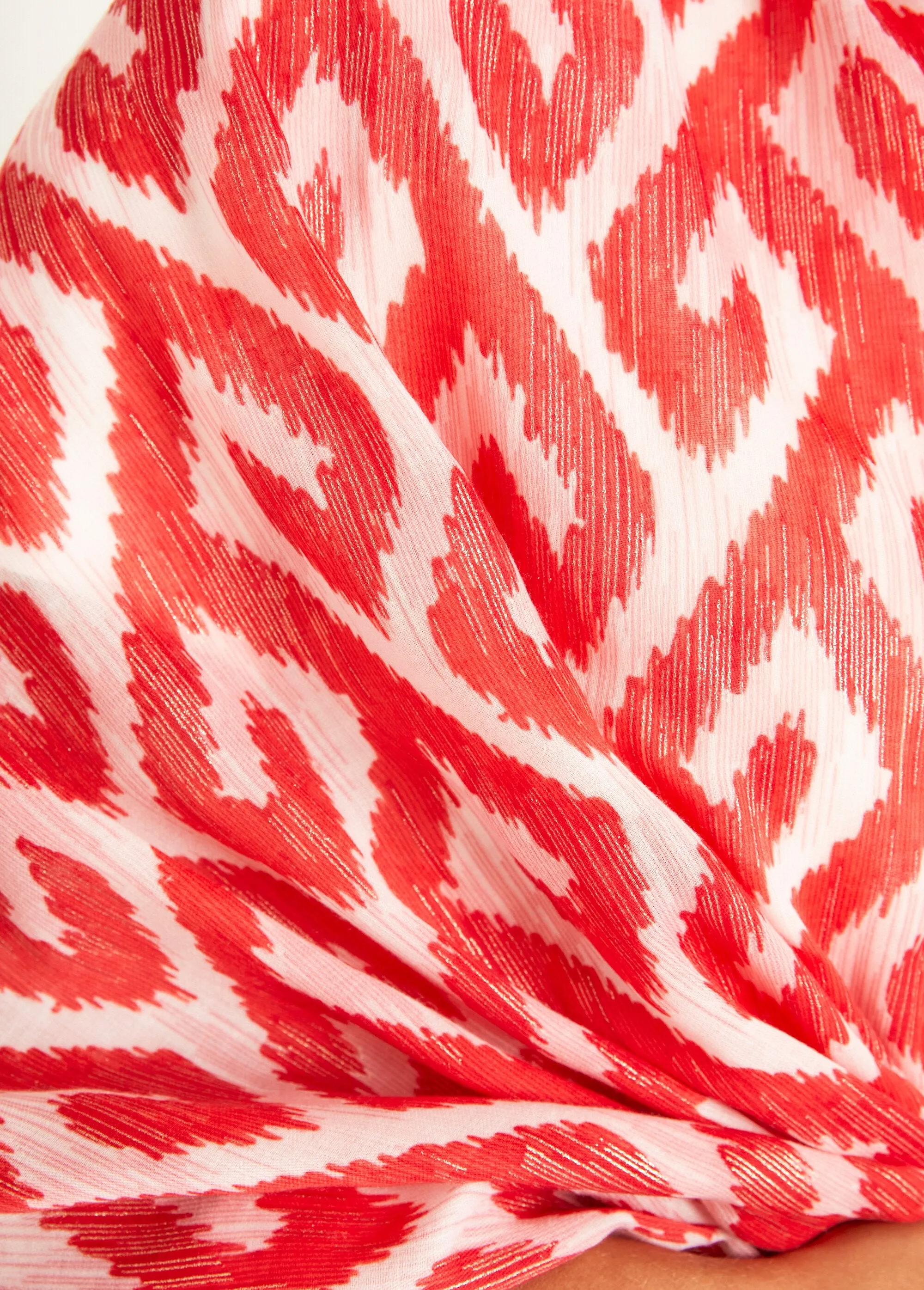 Ethnic print stole
