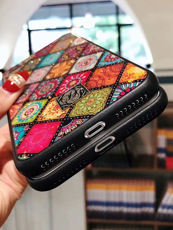 Ethnic Style All-inclusive Anti-fall Phone Case