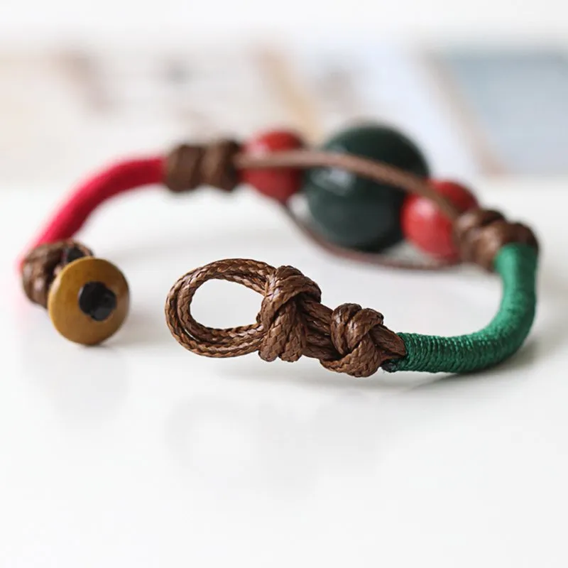 Ethnic Style Handmade Ceramic Bracelet