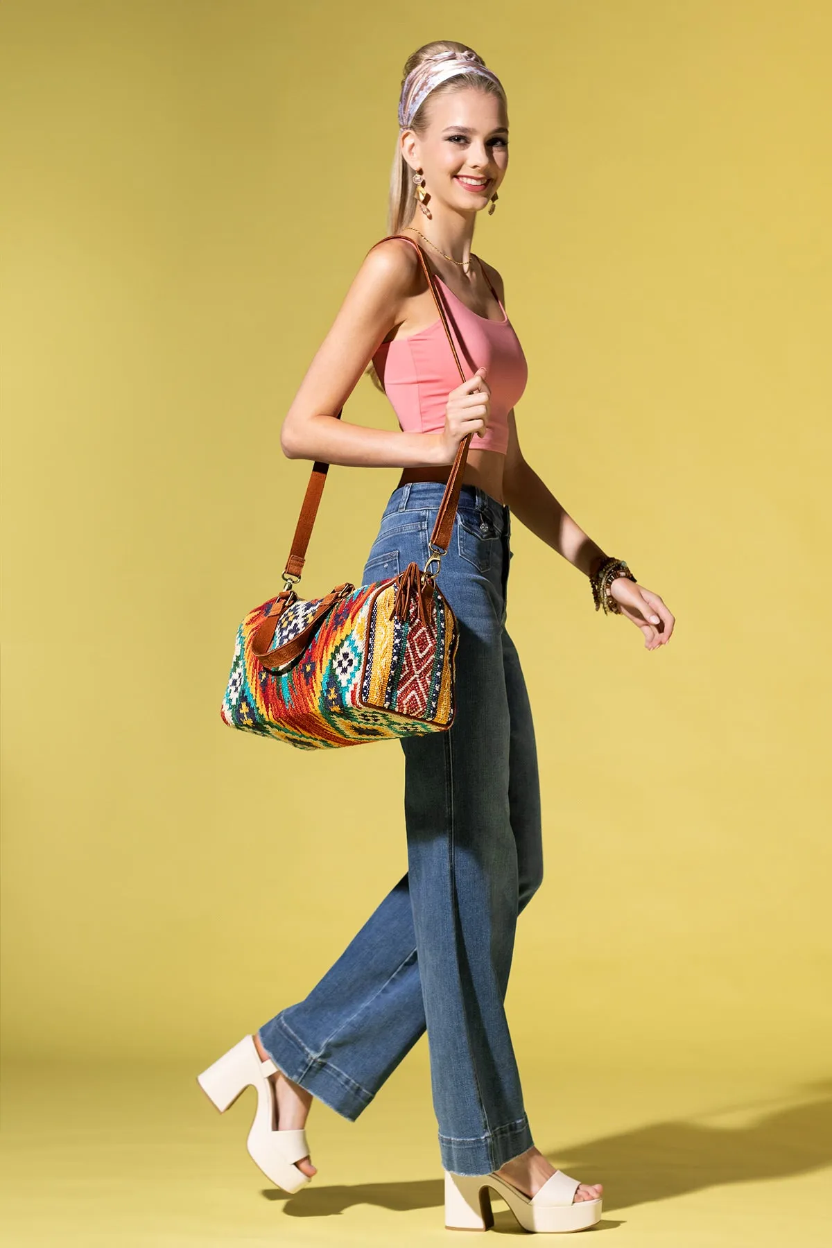 Ethno Rhythm Boston Bag