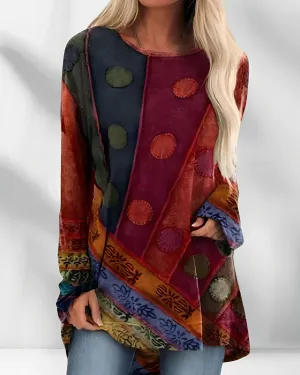 Evanthe | Ethnic Print Blouse
