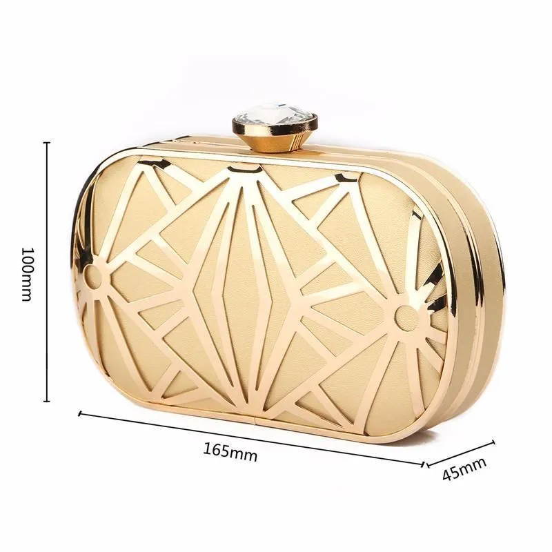Evening Gold Clutch