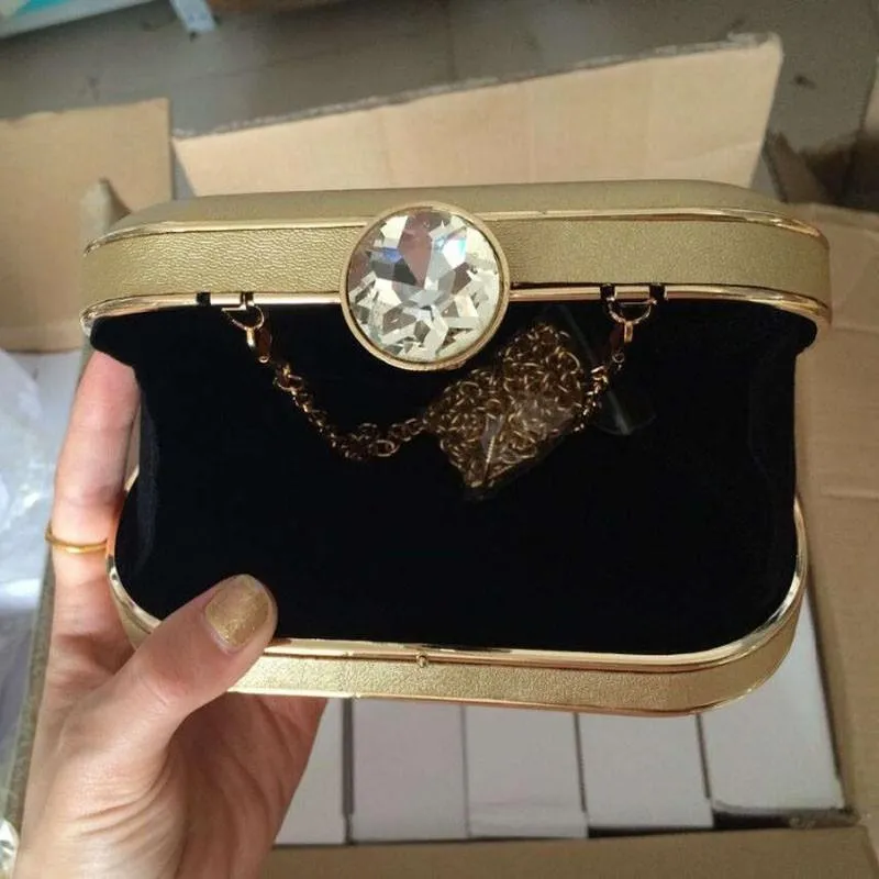 Evening Gold Clutch