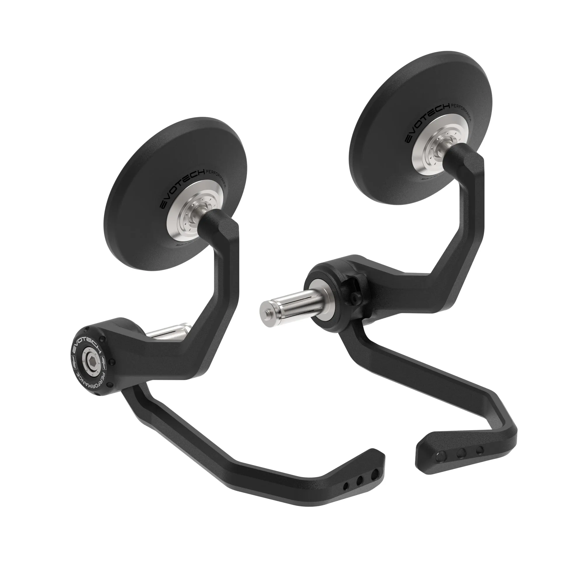 Evotech Bar End Mirrors / Brake and Clutch Protector Kit - Ducati Monster 1100 S (2009-2015)