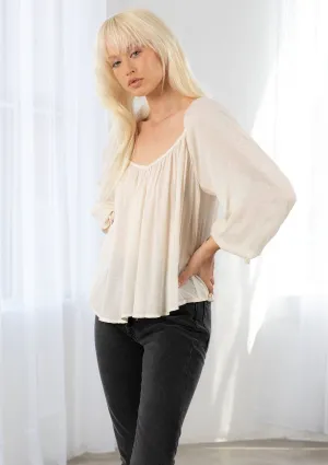Faithful Tie Back Blouse