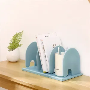 Fasola Minimalist Bookshelf - Blue