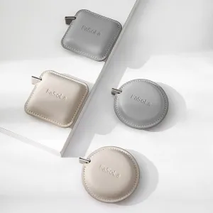 FaSoLa Minimalist Square Tape Measure - Beige, 6.9*6.9*2.1cm