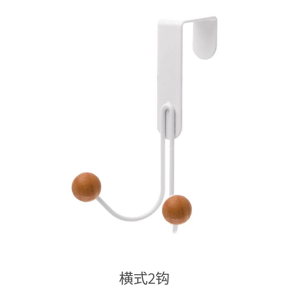 FaSoLa Over-the-Door No-Drill Hook - White, 2 Hooks