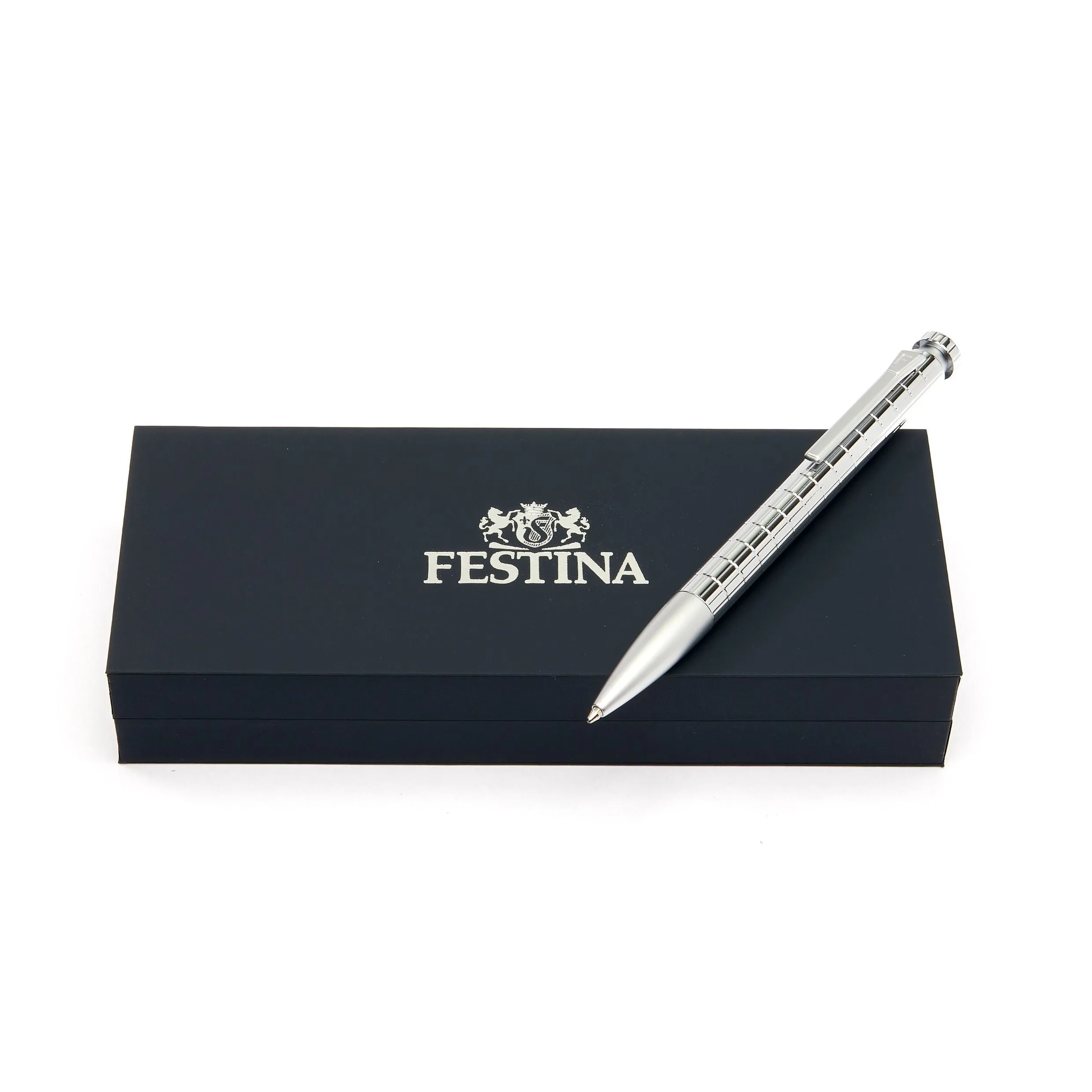 FESTINA FSQ4584B - Ballpoint pen Mademoiselle Diamond Chrome