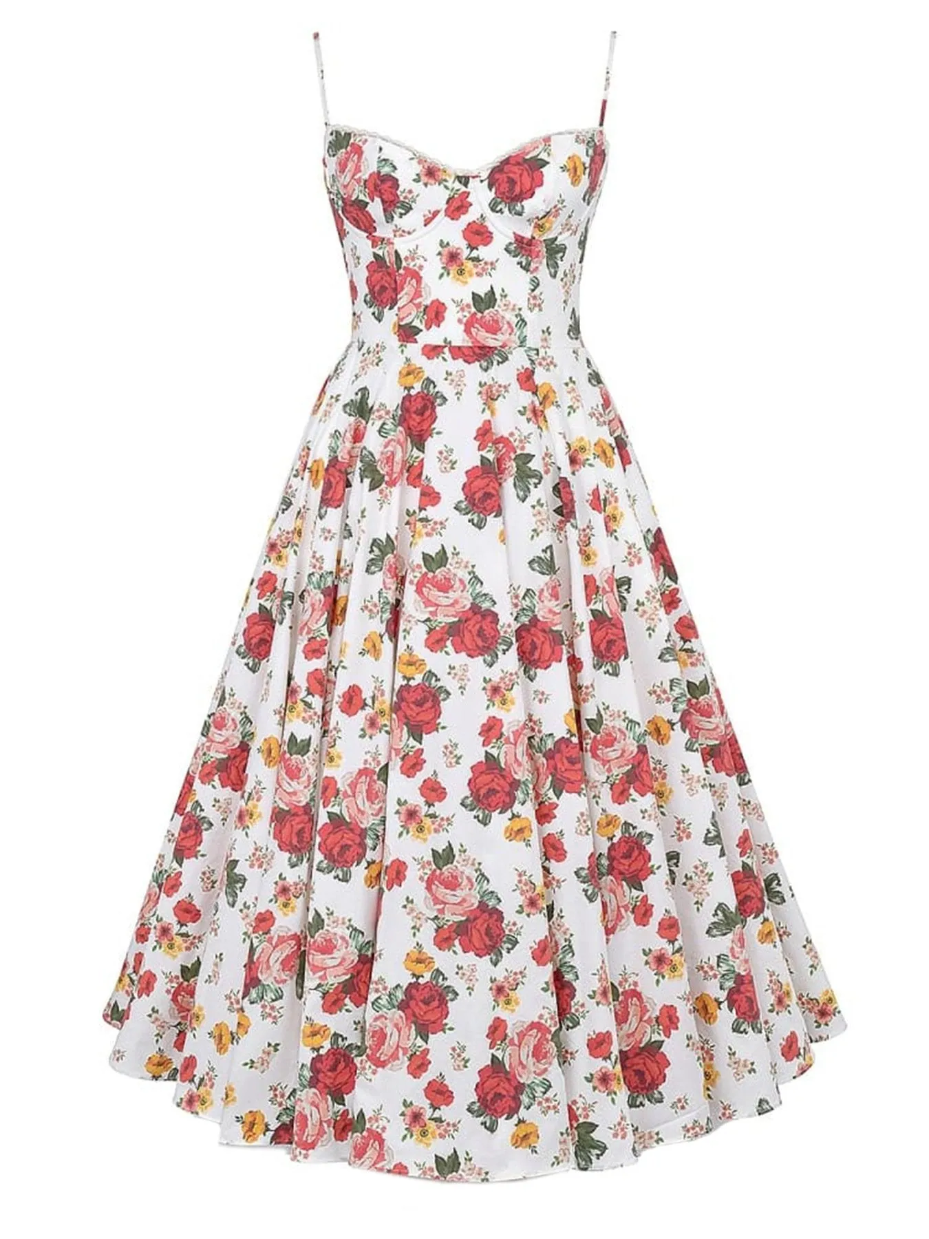 Floral print dress