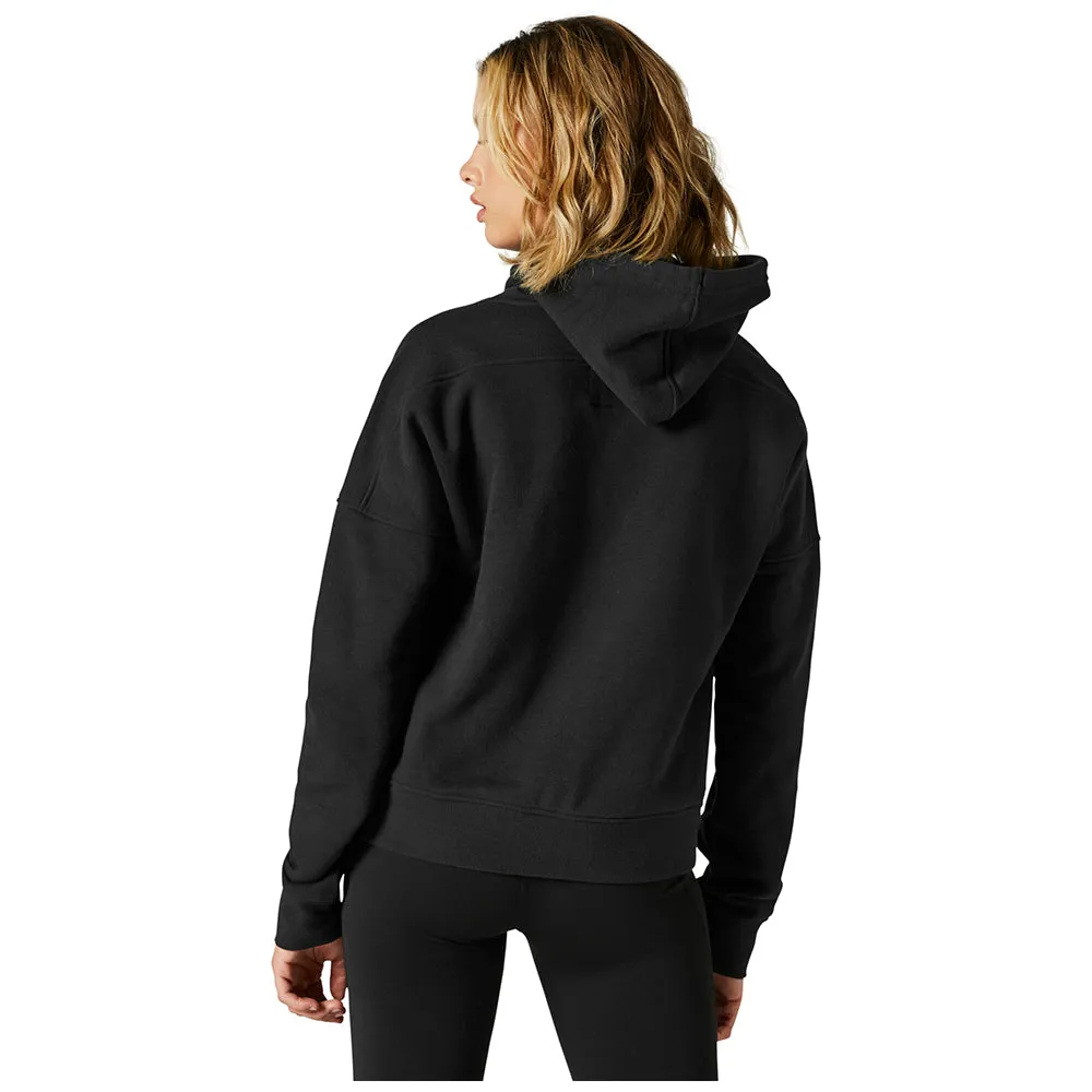 Fox Womens Quest Dwr Pullover Fleece Hoody - Black