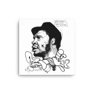 Fred Hampton Art on Canvas