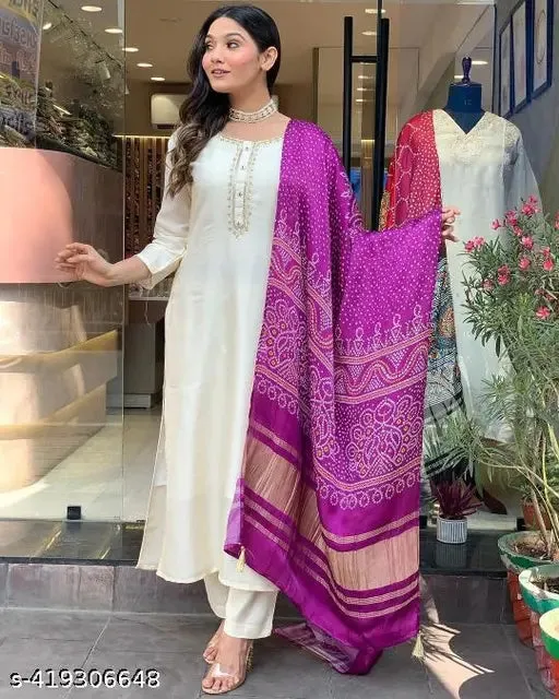 FRILLFIT: WOMEN PRINTED KURTA SET