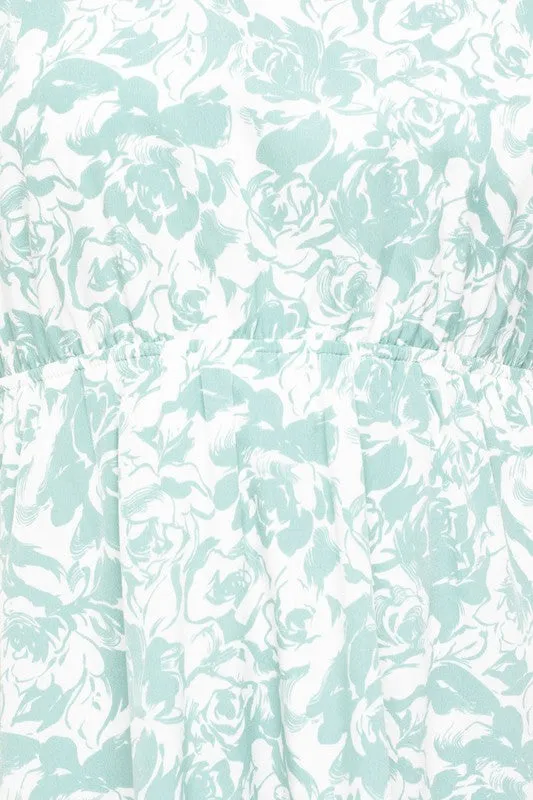 Gilli Kimono Sleeve Floral Print Dress