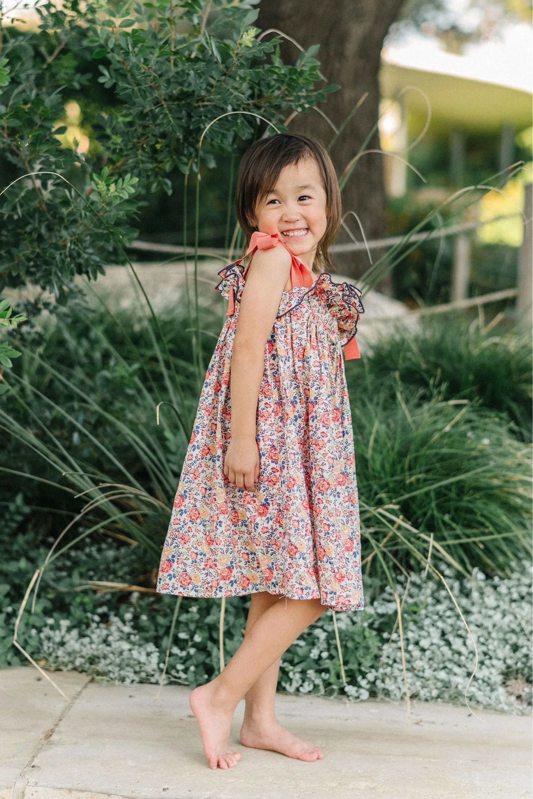 Girls Jaime Floral Dress