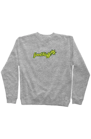 GOOD STUFF Embroidered CrewNeck Sweatshirt | Graphic Tee, Streetwear