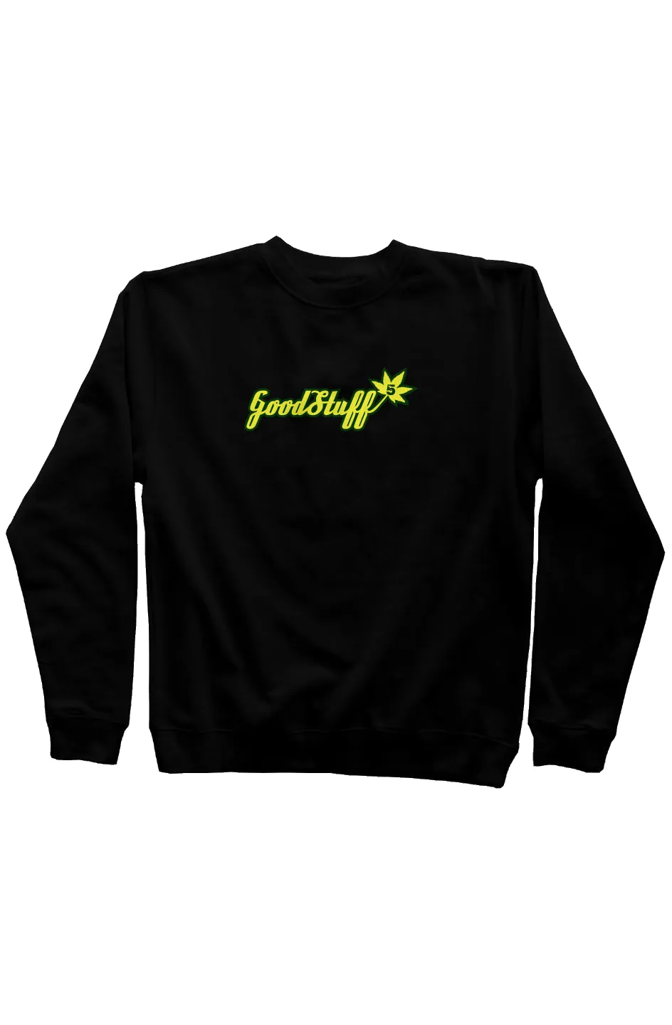GOOD STUFF Embroidered CrewNeck Sweatshirt | Graphic Tee, Streetwear