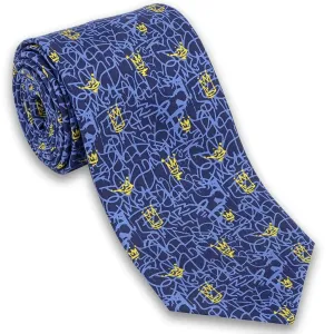 Graffiti Art Silk Necktie