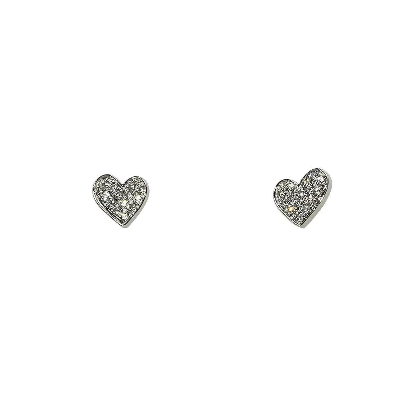Graffiti Heart Stud Earrings