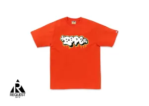 Graffiti Logo Tee "Orange"