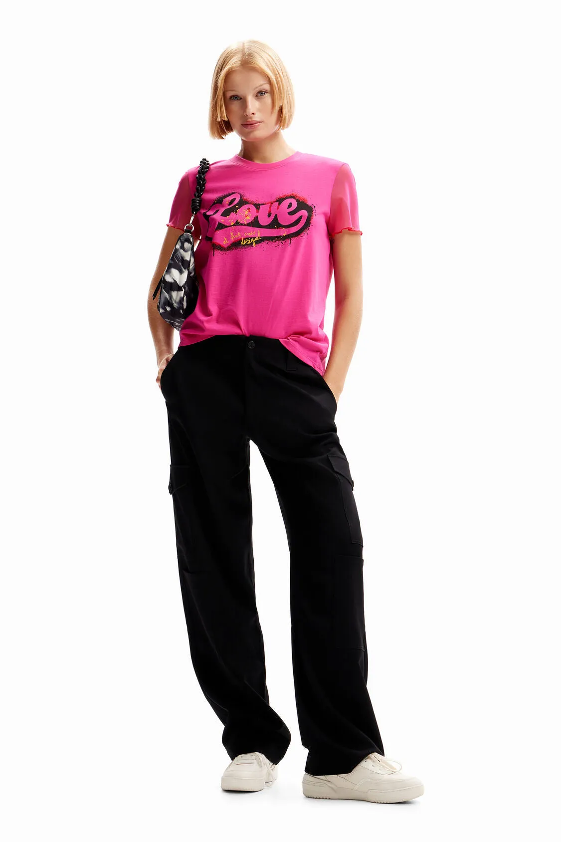 Graffiti Love T-Shirt Desigual