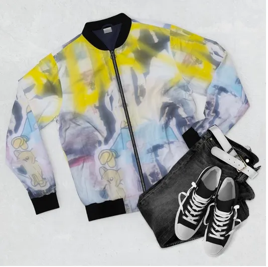 Graffiti- "Rise”- Unisex Bomber Jacket