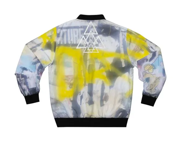 Graffiti- "Rise”- Unisex Bomber Jacket