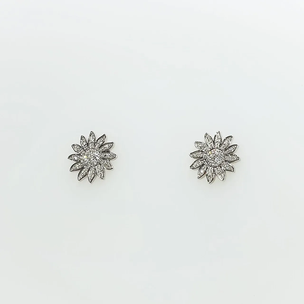 Graffiti Sun Stud Earrings