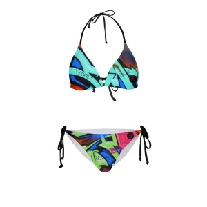 GRAFFITI Women's Triangle String Bikini