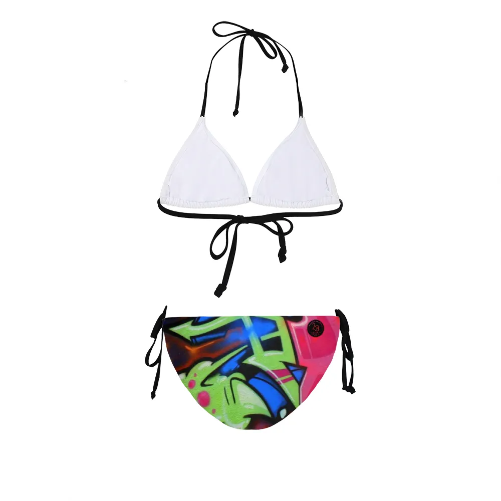 GRAFFITI Women's Triangle String Bikini
