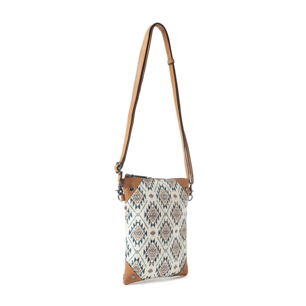 Grand Mesa Memories Crossbody Bag In White
