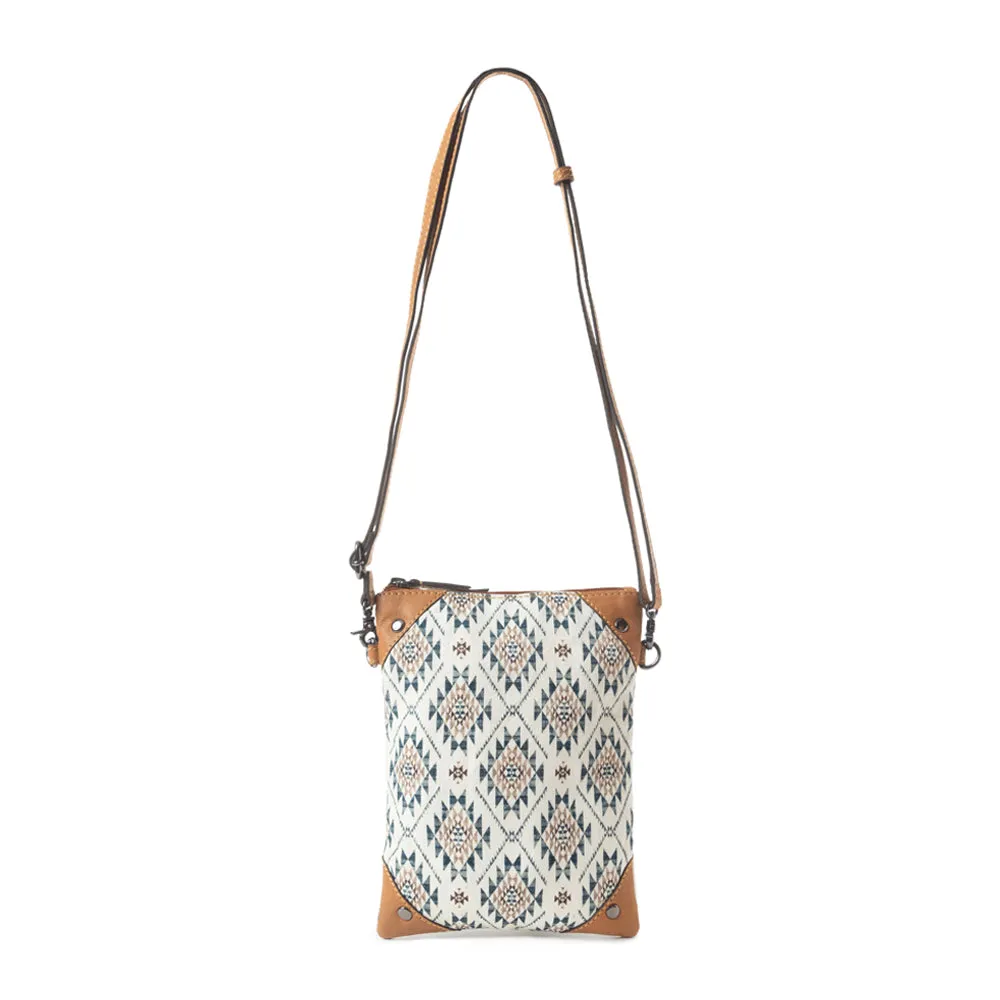 Grand Mesa Memories Crossbody Bag In White