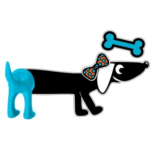 GREAT DOG Vinyl Wall Decal and Dog Tail Hook Set - Noodle