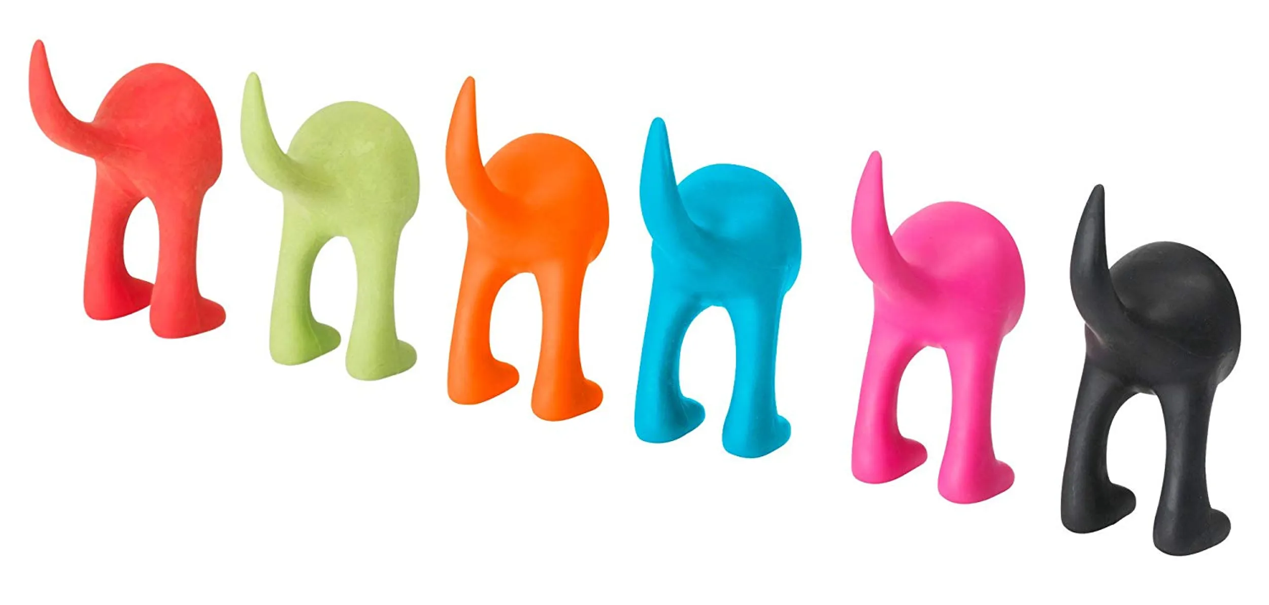 GREAT DOG Vinyl Wall Decal and Dog Tail Hook Set - Noodle