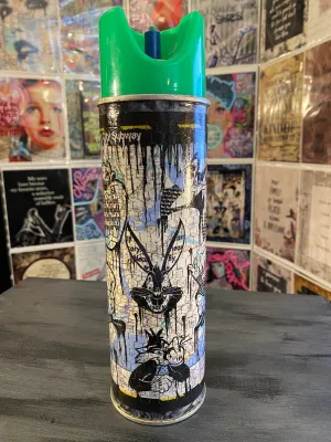 Guilty Chaos LOONEY TUNES  NYC SUBWAY ART print covered spray can