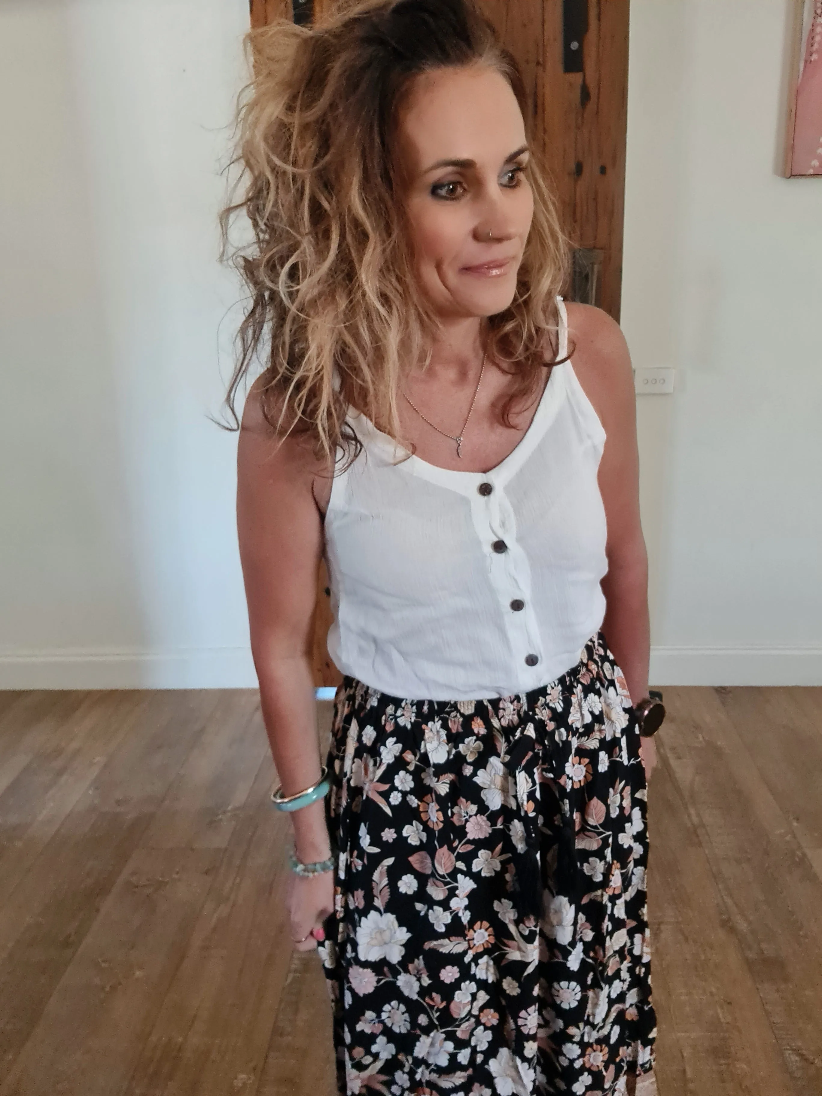 Gypsy Skirt Black Magic O/S