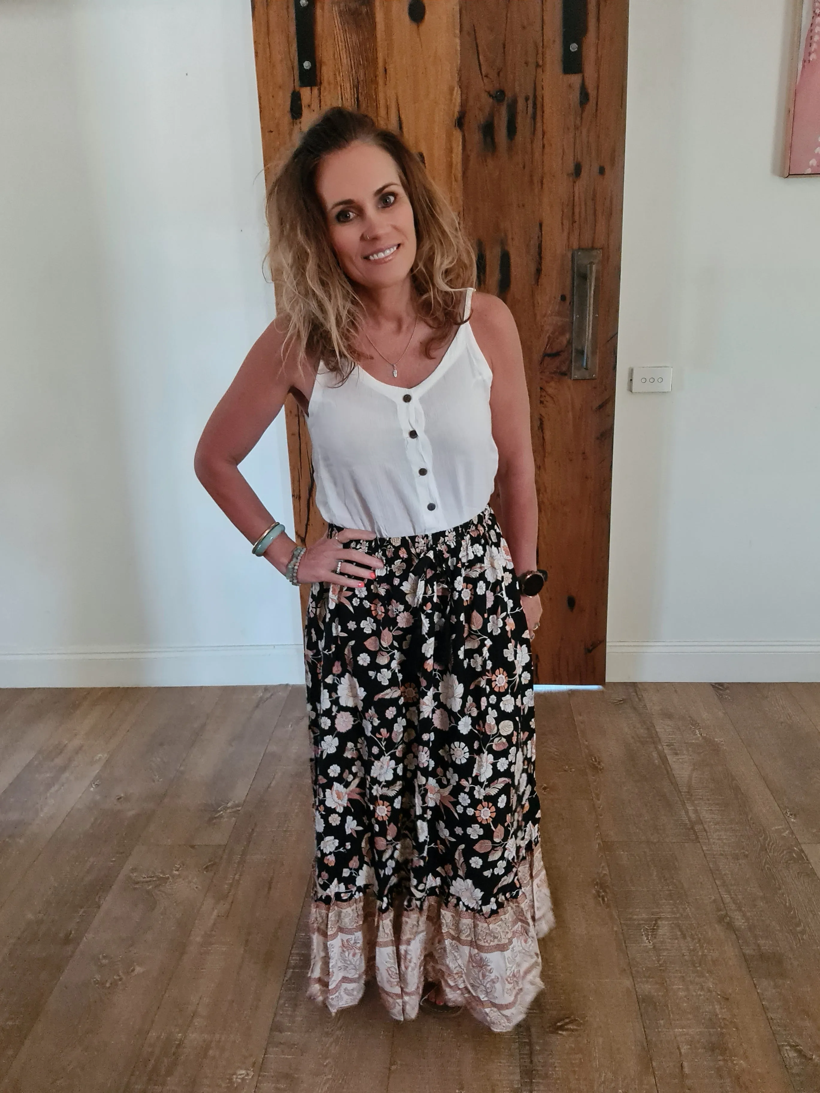 Gypsy Skirt Black Magic O/S