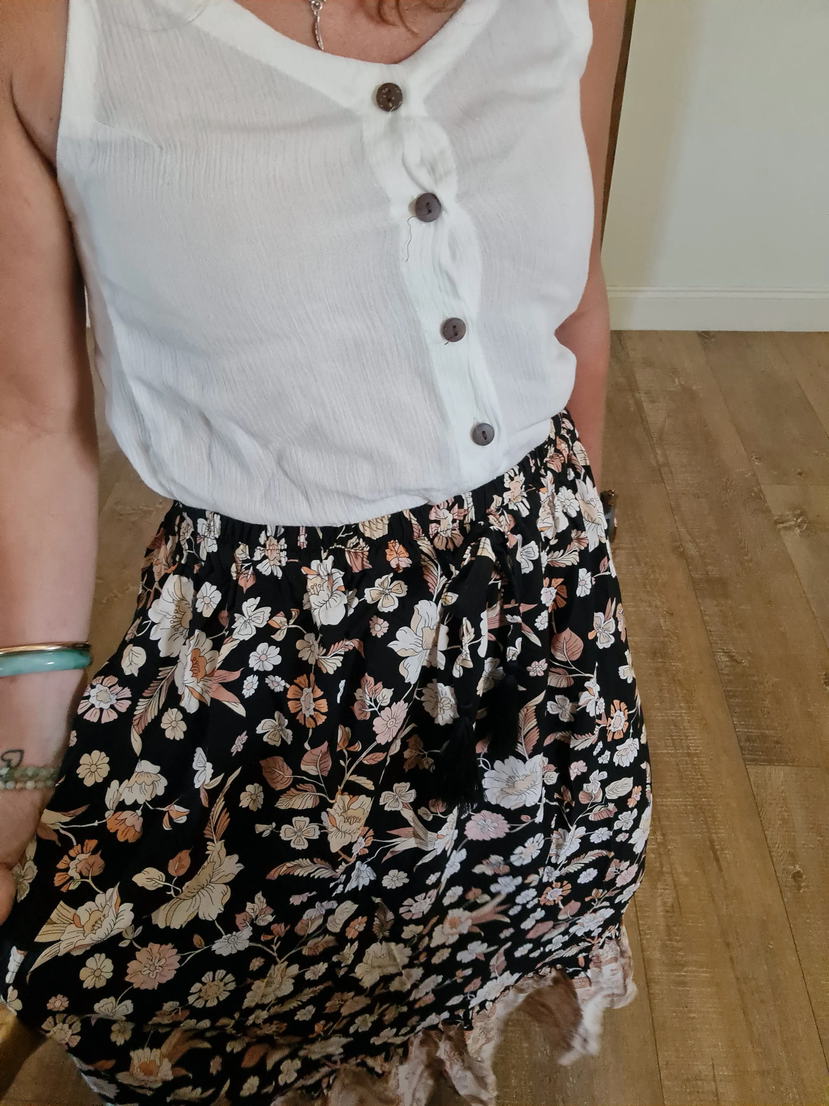 Gypsy Skirt Black Magic O/S
