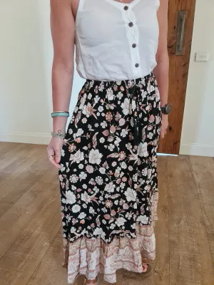 Gypsy Skirt Black Magic O/S