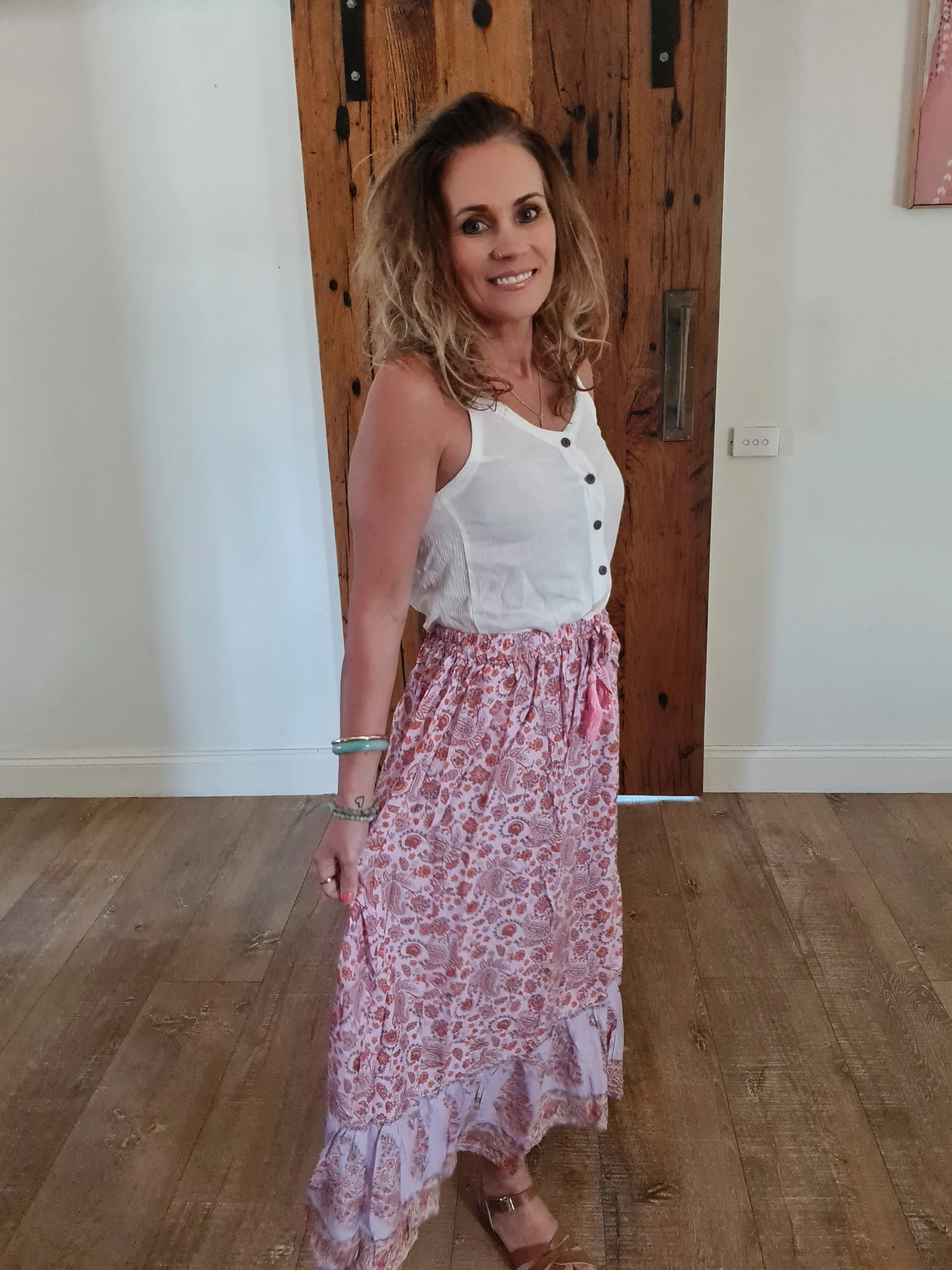 Gypsy Skirt Fairy Floss O/S